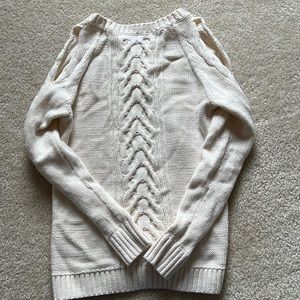 Loft Ivory Sweater in XS